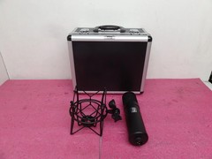 SLATE DIGITAL VMS ML-1 LARGE DIAPHRAGM MICROPHONE W/CASE & SHOCK MOUNT-BLACK T9