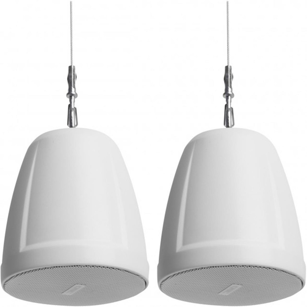 QSC AD-P.SAT 2.75-Inch White Satellite Pendant Loudspeaker Pair