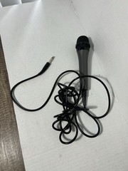 Wired Handheld/Stand-Held Microphone w/ On-Off Switch, 1/4 in TS Plug, Gray