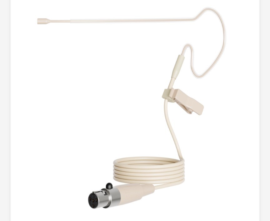 J K Pro Headset Headworn Single Earhook Microphone MIC-J S90 Shure Wireless Tran