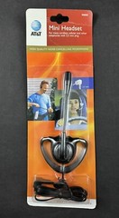 AT&T Mini Headset – High Quality Noise-Cancelling Microphone