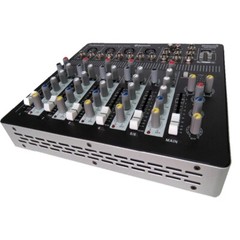 6 Channel USB Mp3 Bluetooth Mixer Console Audio PA Stage Party Mixing for Stage