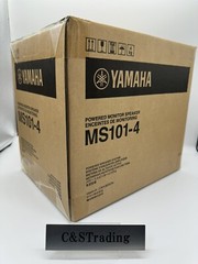YAMAHA MS101-4 powered Monitor Speaker full-range bass-reflex 30W Black