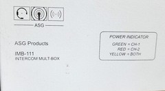 ASG IMB-111 Intercom Multi-Box