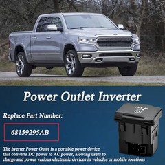 Power Outlet Inverter Compatible with Dodge Ram 1500 2500 3500 4500/5500 2013