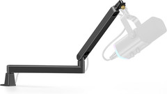 2026 Upgraded Microphone Boom Arm, Magnetic Cable Management Low
