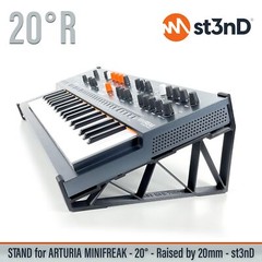 STAND for ARTURIA MINIFREAK – 20° Rised 20mm 3Dprinted- 100%Buyers Satisfaction