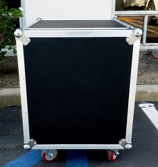 Sound Town 12U Rack ATA Road Case w/ Casters Excellent Condition