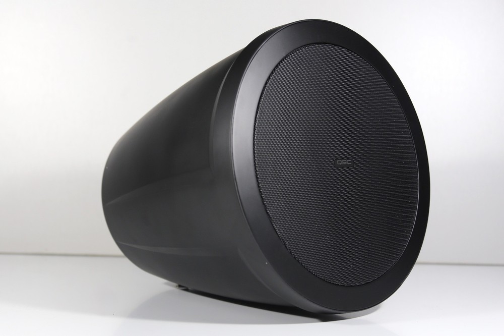 QSC AD-P6T 6.5-inch two-way pendant loudspeaker, black – SINGLE – Open Box