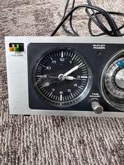 AKAI audio timer RT-100 silver black operation confirmed Good rare