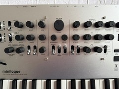 Korg Polyphonic Analogue Synthesizer Mini Logue 060052 120EX-00 S-12