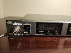 DEFECTIVE Mipro act747a 4channel Wireless Microphone System with transmi G3D