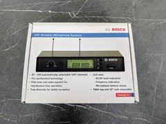 NEW BOSCH MW1-RX-F4 UHF Wireless Microphone Receiver 606-630MHz
