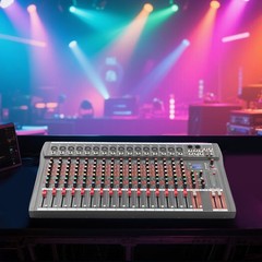16-Channel Professional Mixer Audio Mixer Console Tabletop Audio Mixing Console