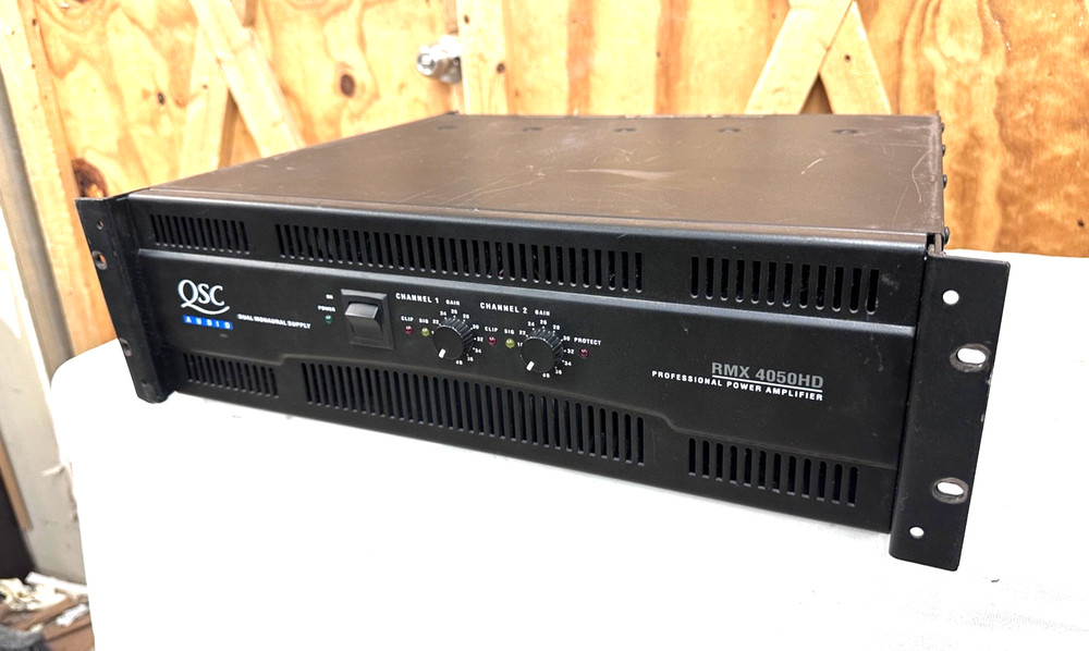 QSC RMX 4050HD Professional Power Amplifier – tested & working