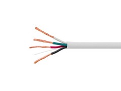 Monoprice Speaker Wire, CL2 Rated, 4-Conductor, 16AWG, 1000ft, White