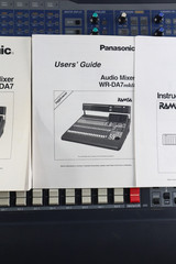 Panasonic Ramsa WR-DA7 Digital Mixing Console + WR-MTBR Metere Bridge W/ Manuals
