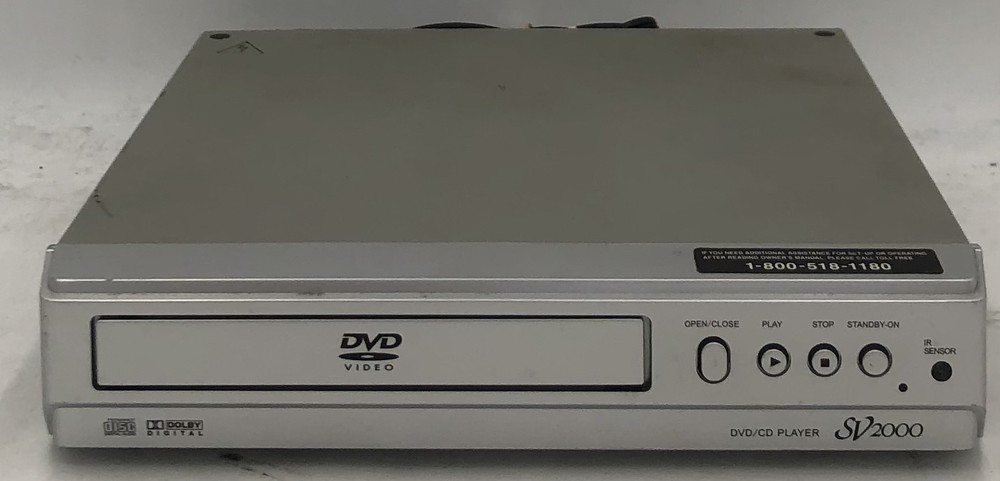 SV2000 WV205 DVD/CD Player