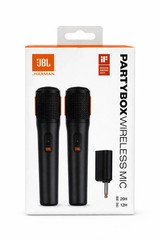 JBL PartyBox Wireless set of 2 Two Microphone Mic Kit For All Party Box Speakers