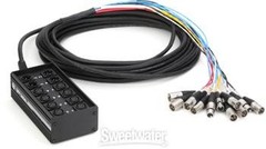 Pro Co SMA0804FBX-50 StageMaster 8×4 Stage Snake with XLR Returns – 50′