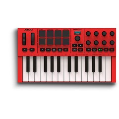 Akai Professional MPK Mini IV 25-Key MIDI Keyboard Controller – Red