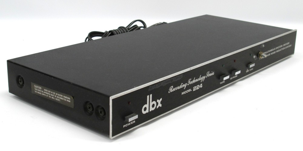 dbx 224 Simultaneous Encode/Decode Type II Tape Noise Reduction System #1931