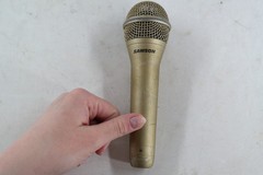 Samson Q1U Silver USB Wired Portable 16-bit 48kHz Recording Microphone