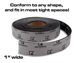 Silent Insulation Strip Sound Deadening Closed Cell Acoustic Foam Tape Rubber…