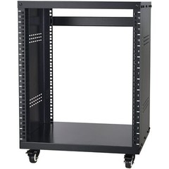 12U AV Rack Stand 500 lbs Capacity Network Stereo Recording Studio Rack