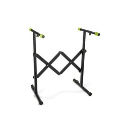 Gravity GKSAKS01B Foldable Keyboard Stand W/ Adjustable Width Height & Arm Depth