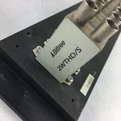Bittree B52T-2WTHD 2×26 2RU Panel Black Normalling Terminating Audio Patchbay