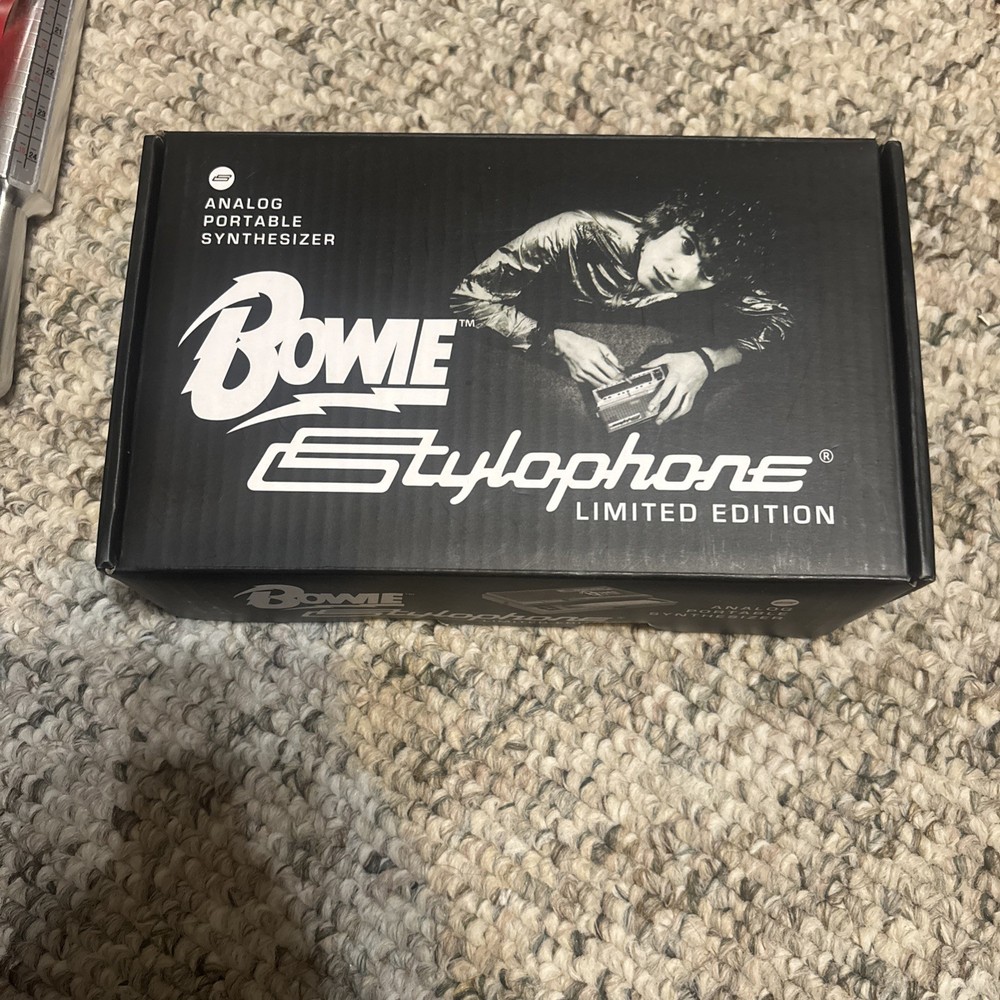 Stylophone David Bowie Limited Edition Analog Portable Synthesizer White
