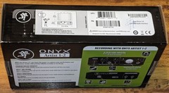 Mackie Onyx Artist 1.2 2×2 USB Audio Recording Studio Interface NEW Sealed Box!