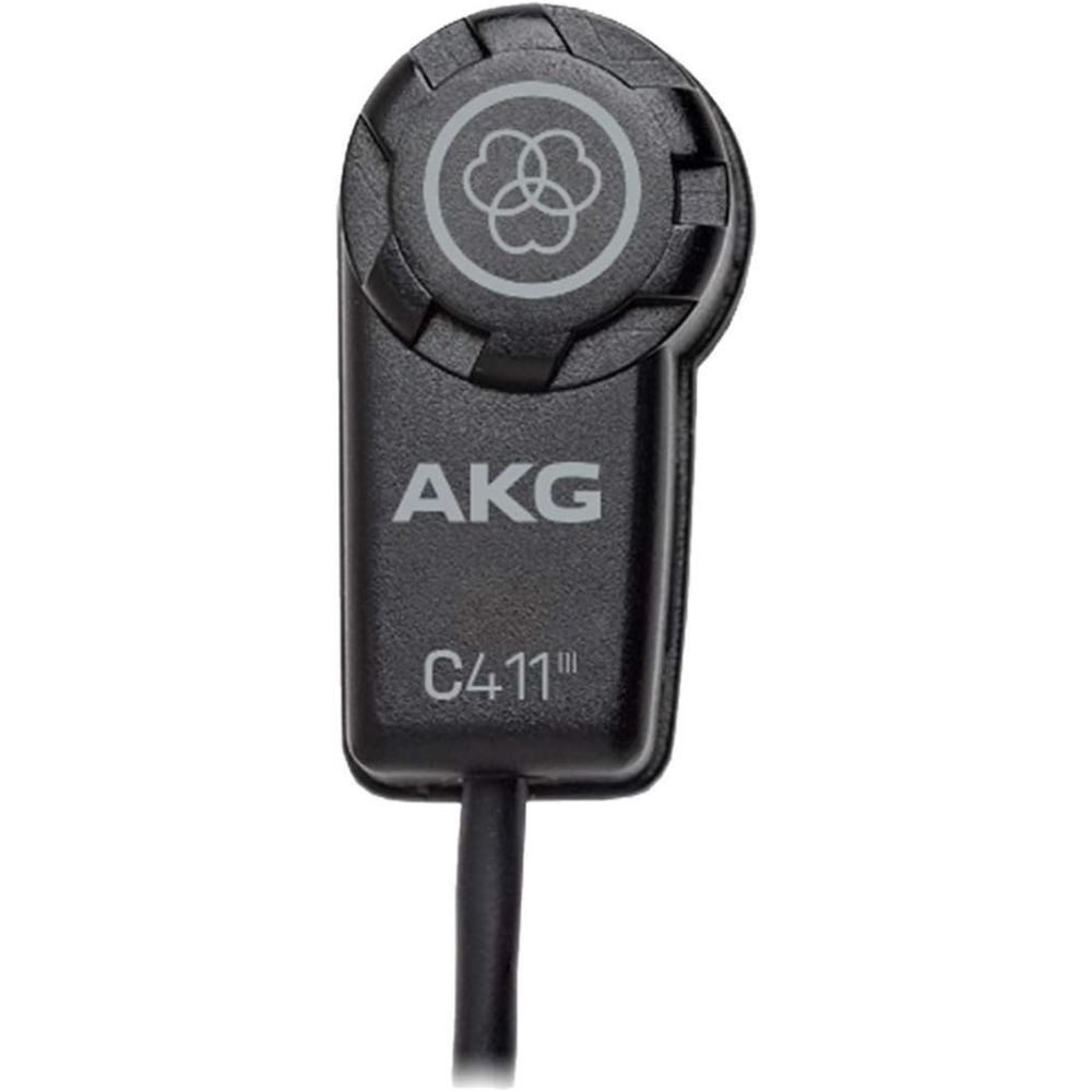 AKG C411L Ultra Light Instrument Mic W/Mini XLR Instrument Mic