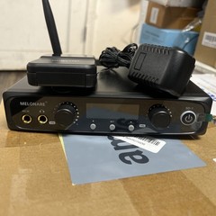 Wireless In-Ear Monitor System with Bodypack Receiver, 200Ft Range