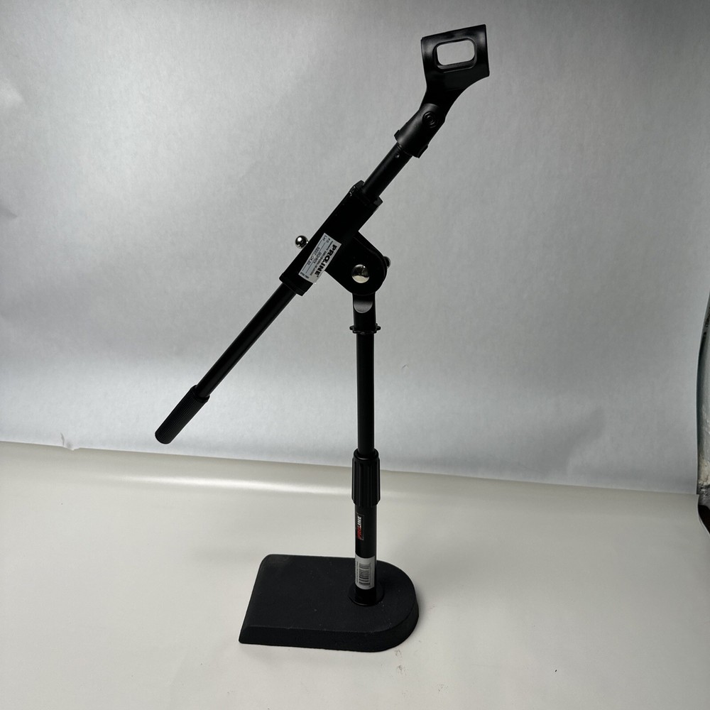Proline MS112 Desk Boom Mic Stand With Microphone Clip Included