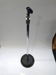 Vintage Atlas Sound PP-3610 Adjustable Microphone mic Stand heavy Cast Iron Base