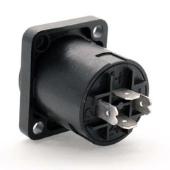 Neutrik NL4MP 4 Pole Speak On Connector Chassis Panel Mount Speaker Terminal