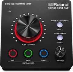Roland BRIDGE CAST ONE BRC-ONE Dual Bus Gaming Streaming Mixer Black NEW Japan