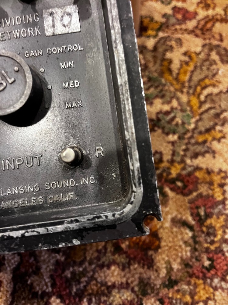 JBL Pro Series 3110 Crossover 1 Pair Vintage