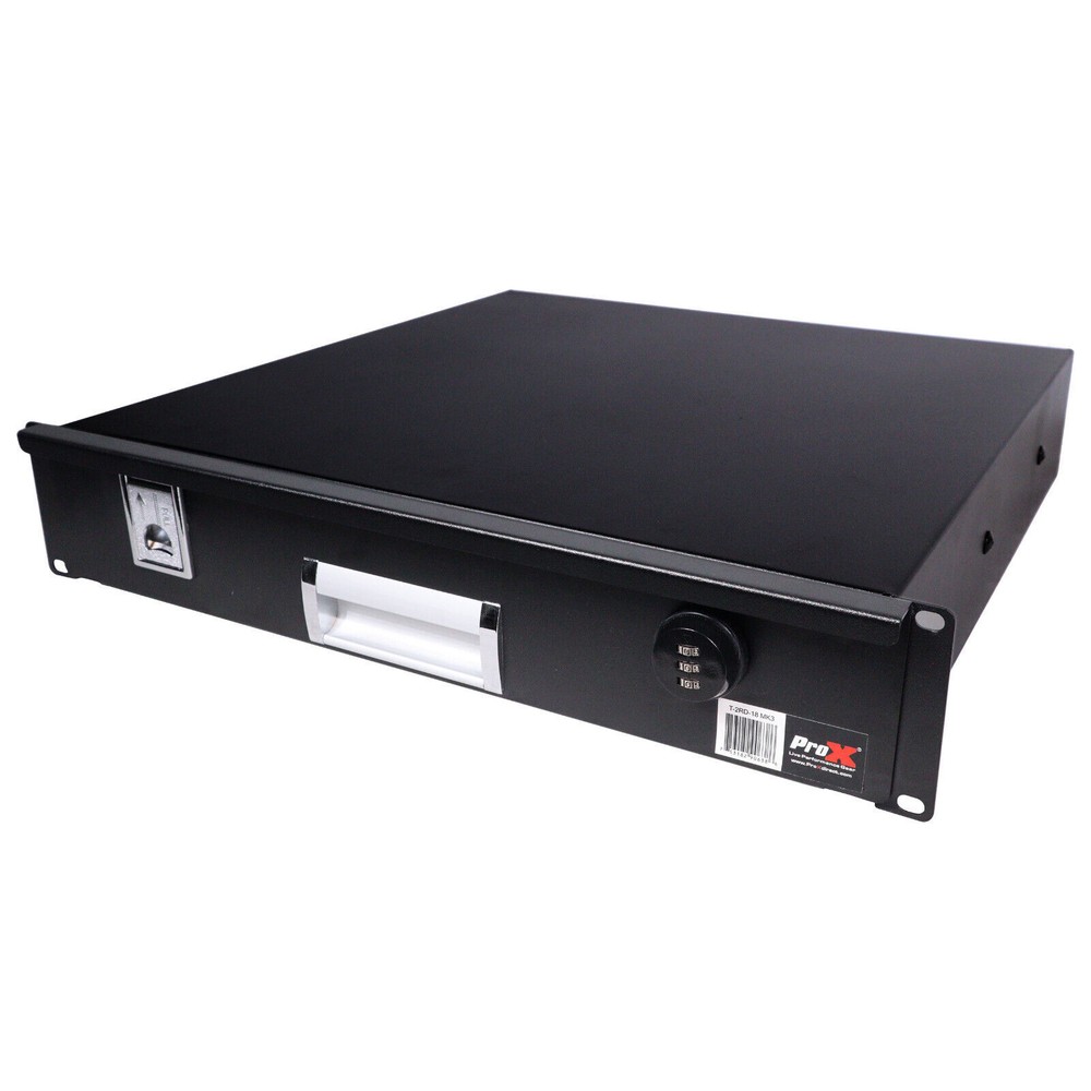 2 Space Rack Drawer Deep Lock & Key For Rack Case by PROX