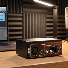 2026 Upgraded RO03 Mic Preamp, 120db EIN Ultral Low Noise , for Dynamic & Con…