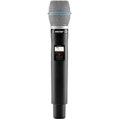 Shure QLXD2BETA87C Wireless HH Mic Transmitter wCapsule Band J50A Refurbished
