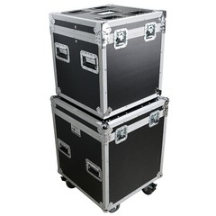 Utility Trunk Package ATA Road Case Wheels 1 Large & 1 Mid Size