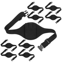 SHENLIU 8 Pack Mic Belt Wireless with Anti Dropping Strap, Microphone Holder