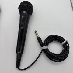 ION Wired Dynamic Microphones w/ 1/4″ Plug Black Stage Mic 7-8 & 4 Inch Mics