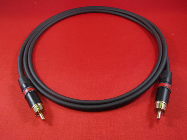 8 Ft Mogami 2964 SPDIF 75 Ohm Superflexible Cable w/ Neutrik Gold RCA