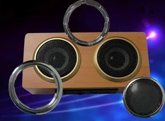 Fielect 10 Inch Speaker Foam Edge Surround Rings 10 4pcs, Black