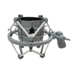 MXL 57 Custom Shock Mount for V67 V69 2006 & Other 47mm Microphones White Grey