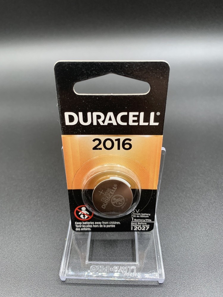 Duracell DL/CR 2016 3 Volt Lithium Watch & Electronics Battery BEST BEFORE 2027